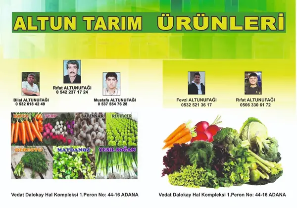 Altun Tarım Ürünleri — yayımlanmış firma fotoğrafı