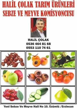 Halil çolak tarım ürünleri — yayımlanmış firma fotoğrafı